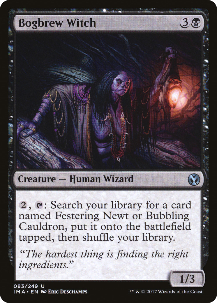 Bogbrew Witch (IMA-083) - Iconic Masters