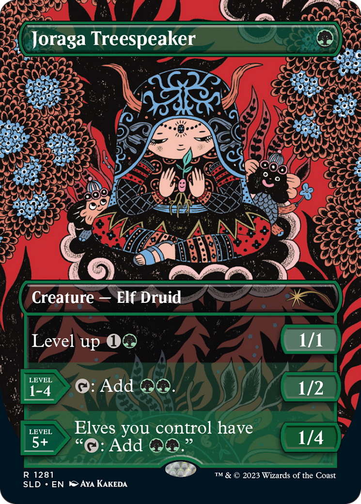Joraga Treespeaker (SLD-1281) - Secret Lair Drop (Borderless) Foil