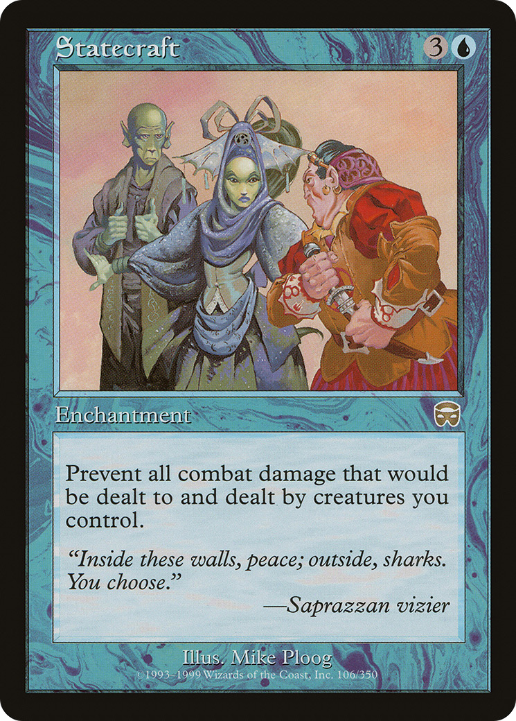 Statecraft (MMQ-106) - Mercadian Masques