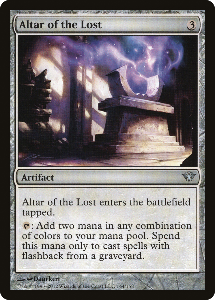 Altar of the Lost (DKA-144) - Dark Ascension Foil