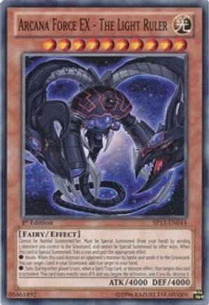 Arcana Force EX - The Light Ruler (SP13-EN044) - Star Pack 2013 1st Edition