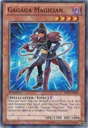 Gagaga Magician (Starfoil) (SP13-EN002) - Star Pack 2013 1st Edition
