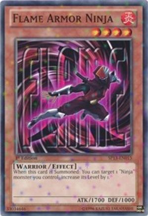 Flame Armor Ninja (Starfoil) (SP13-EN015) - Star Pack 2013 1st Edition