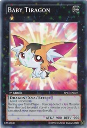 Baby Tiragon (Starfoil) (SP13-EN027) - Star Pack 2013 1st Edition