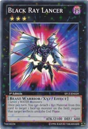 Black Ray Lancer (Starfoil) (SP13-EN029) - Star Pack 2013 Unlimited