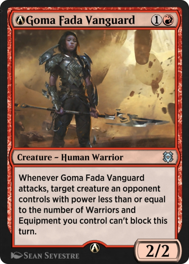 A-Goma Fada Vanguard (ZNR-A-141) - Zendikar Rising