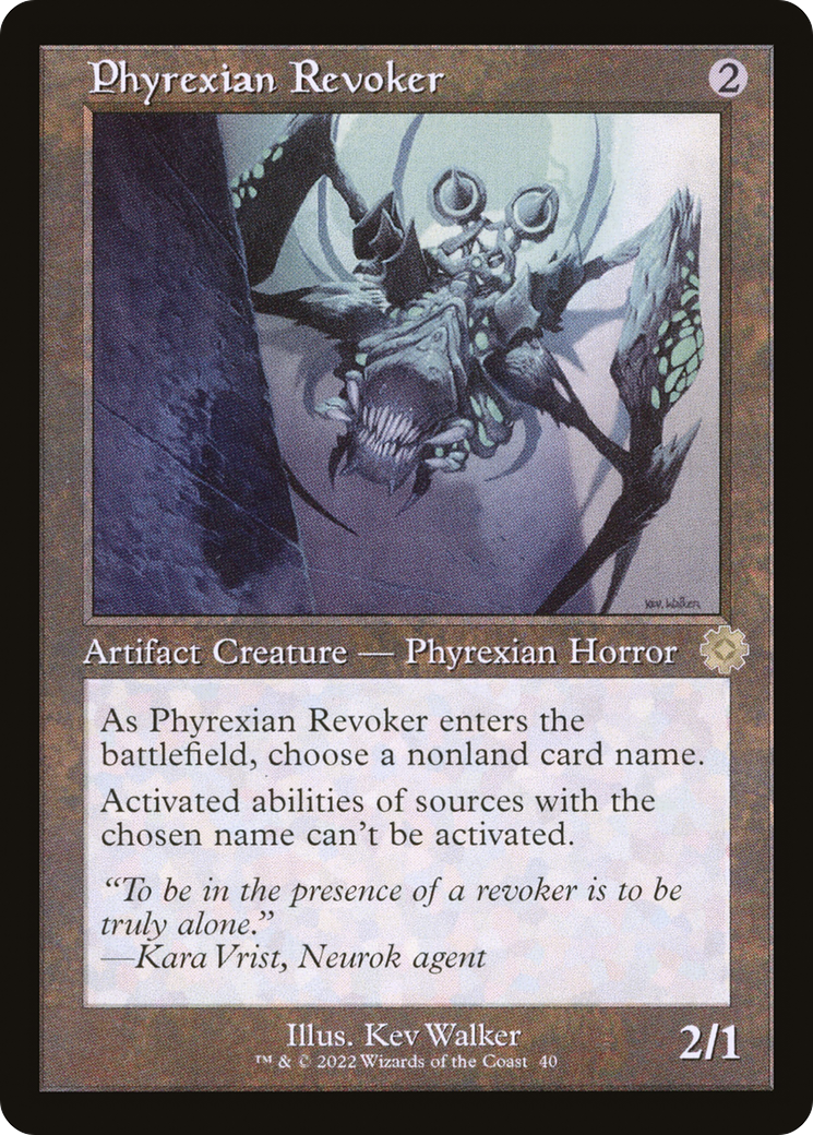 Phyrexian Revoker (BRR-040) - The Brothers' War Retro Artifacts