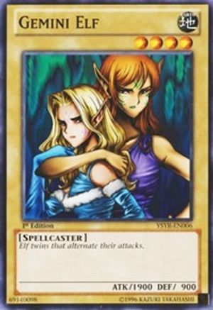 Gemini Elf (YSYR-EN006) - Starter Deck: Yugi Reloaded Unlimited