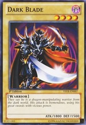 Dark Blade (YSYR-EN007) - Starter Deck: Yugi Reloaded Unlimited