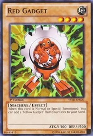 Red Gadget (YSYR-EN020) - Starter Deck: Yugi Reloaded 1st Edition