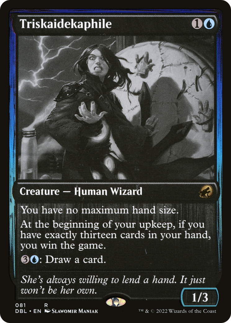 Triskaidekaphile (DBL-081) - Innistrad: Double Feature Foil