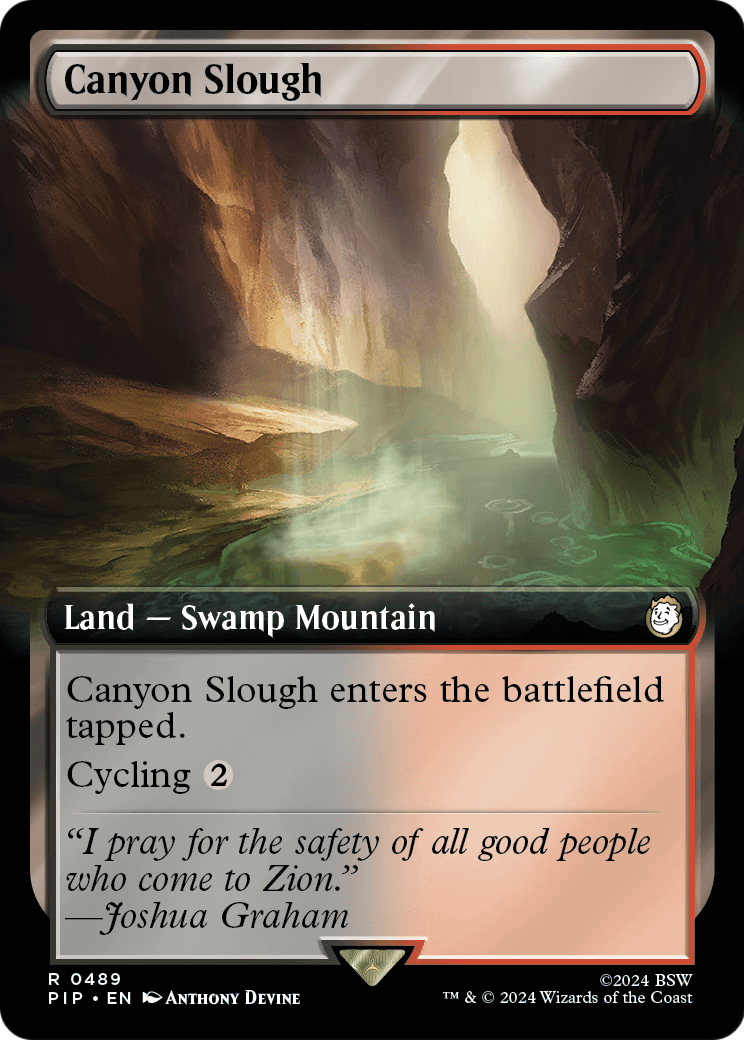 Canyon Slough (Extended Art) (PIP-489) - Fallout: (Extended Art)