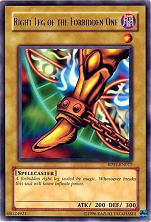 Right Leg of the Forbidden One (RP01-EN017) - Retro Pack Unlimited