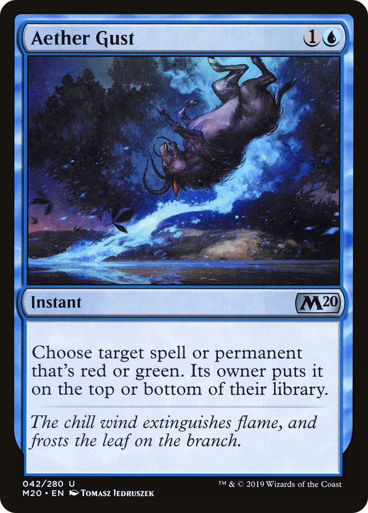 Aether Gust (M20-042) - Core Set 2020