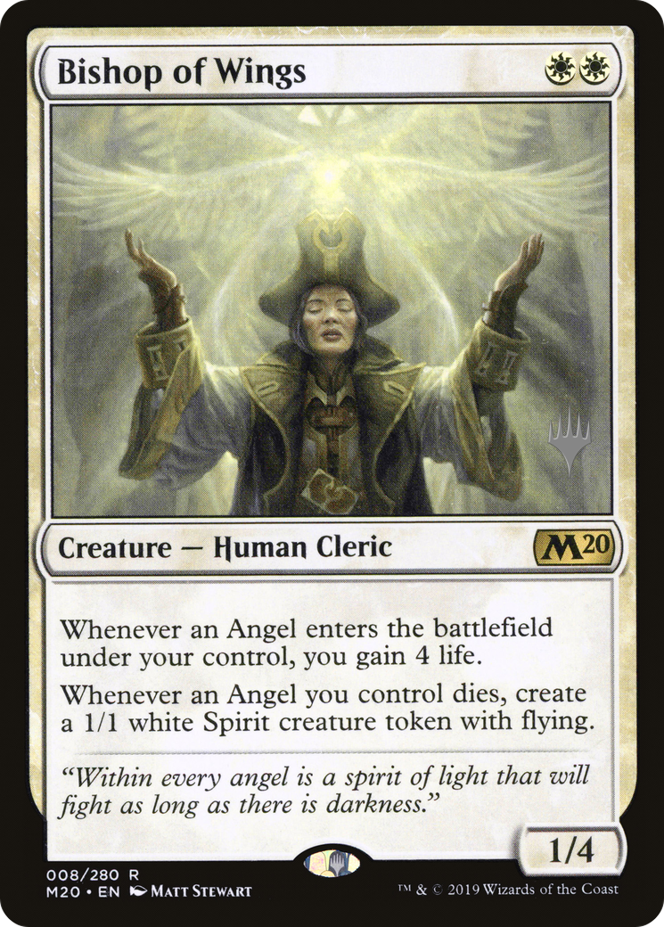 Bishop of Wings (PPM20-008) - Core Set 2020 Promos
