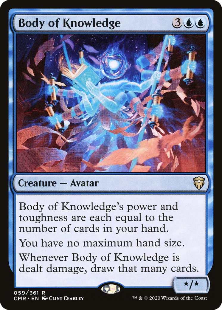 Body of Knowledge (CMR-059) - Commander Legends Foil