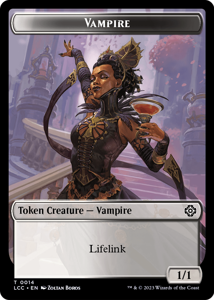 Vampire (TLCC-014) - The Lost Caverns of Ixalan Commander Tokens