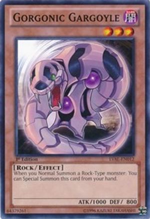 Gorgonic Gargoyle (LVAL-EN012) - Legacy of the Valiant 1st Edition