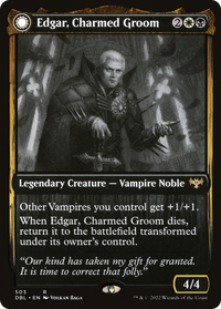 Edgar, Charmed Groom (DBL-503) - Innistrad: Double Feature: (Double Faced Transform) Foil