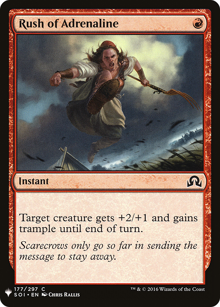 Rush of Adrenaline (LIST-177) - The List