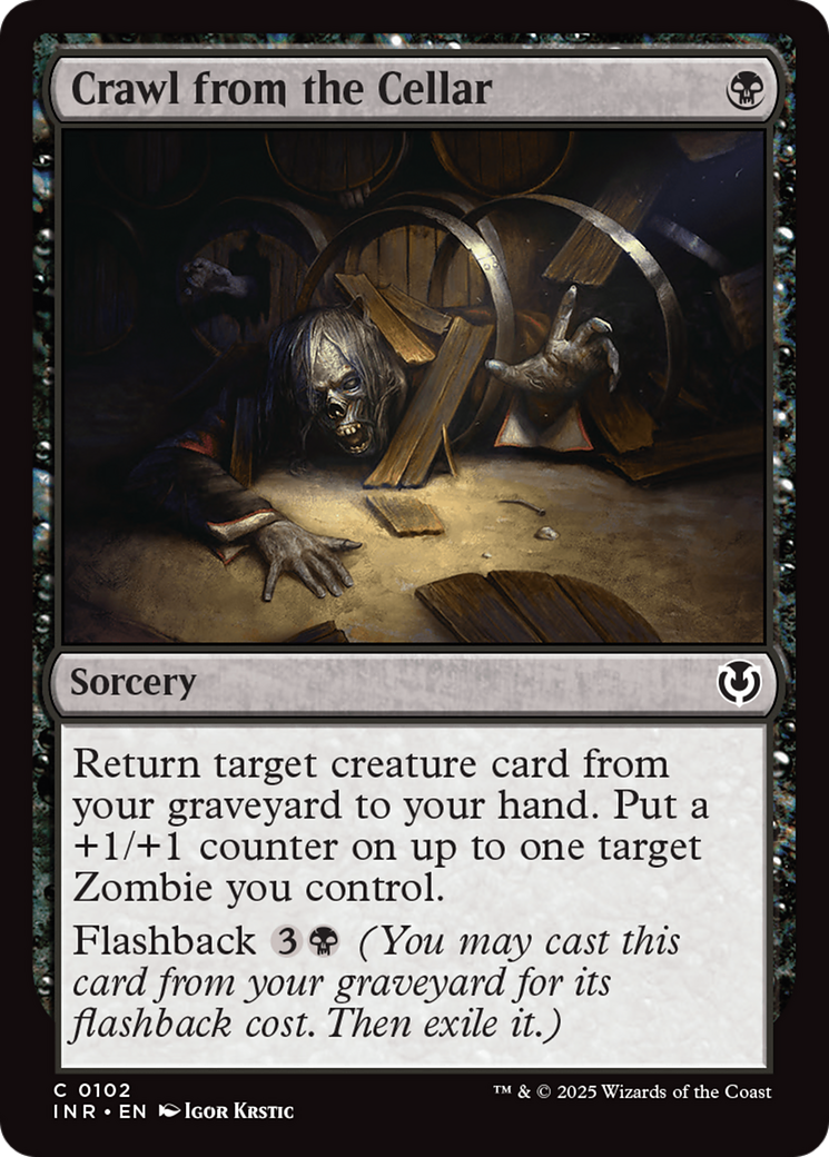 Crawl from the Cellar (INR-102) - Innistrad Remastered Foil