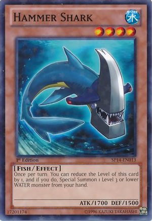 Hammer Shark (Starfoil) (SP14-EN013) - Star Pack 2014 1st Edition