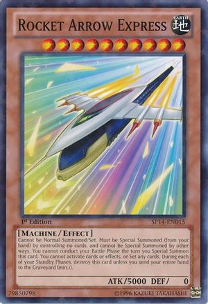 Rocket Arrow Express (Starfoil) (SP14-EN015) - Star Pack 2014 1st Edition