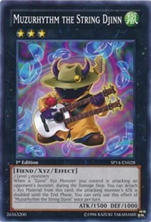 Muzurhythm the String Djinn (SP14-EN028) - Star Pack 2014 1st Edition