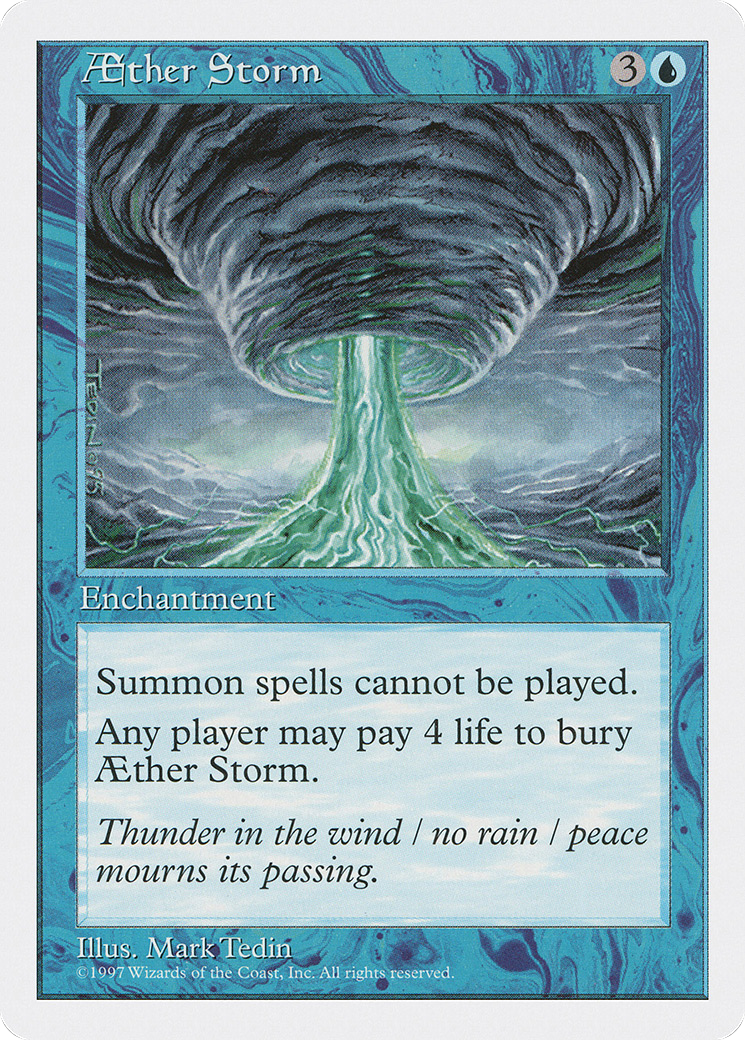 Aether Storm (5ED-) - Fifth Edition
