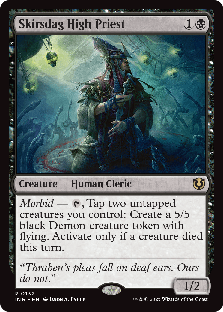 Skirsdag High Priest (INR-132) - Innistrad Remastered Foil