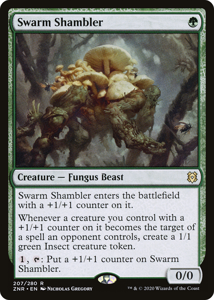 Swarm Shambler (ZNR-207) - Zendikar Rising Foil