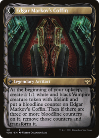 Edgar, Charmed Groom (Showcase) (VOW-311) - Innistrad: Crimson Vow: (Showcase, Double Faced Transform) Foil