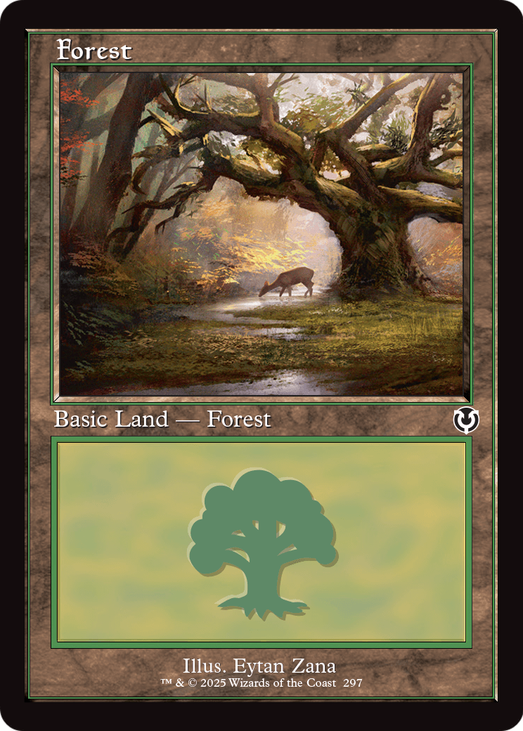 Forest (297) (Retro Frame) (INR-297) - Innistrad Remastered