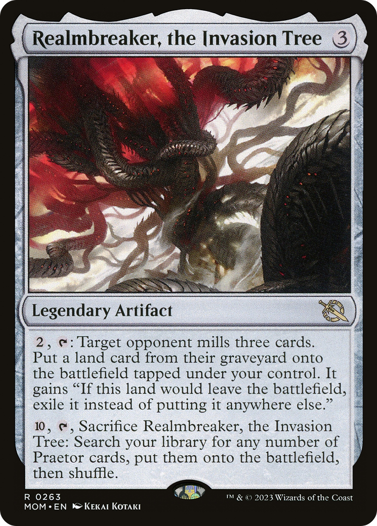 Realmbreaker, the Invasion Tree (MOM-263) - March of the Machine
