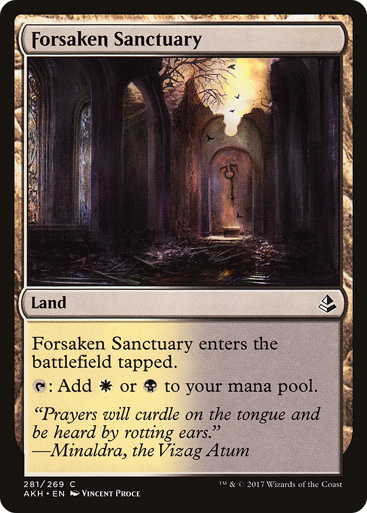 Forsaken Sanctuary (AKH-281) - Amonkhet