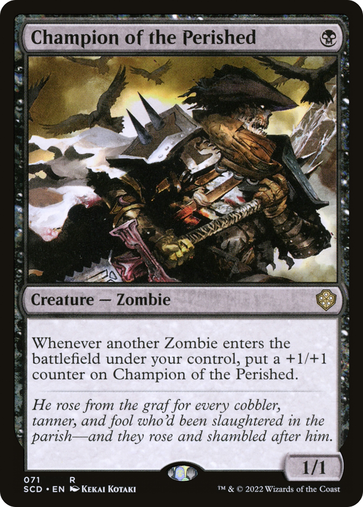 Champion of the Perished (SCD-071) - Starter Commander Decks
