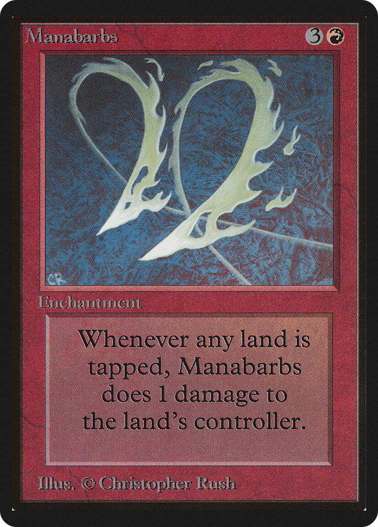 Manabarbs (LEB-) - Limited Edition Beta