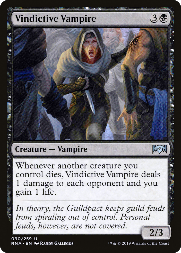 Vindictive Vampire (RNA-090) - Ravnica Allegiance