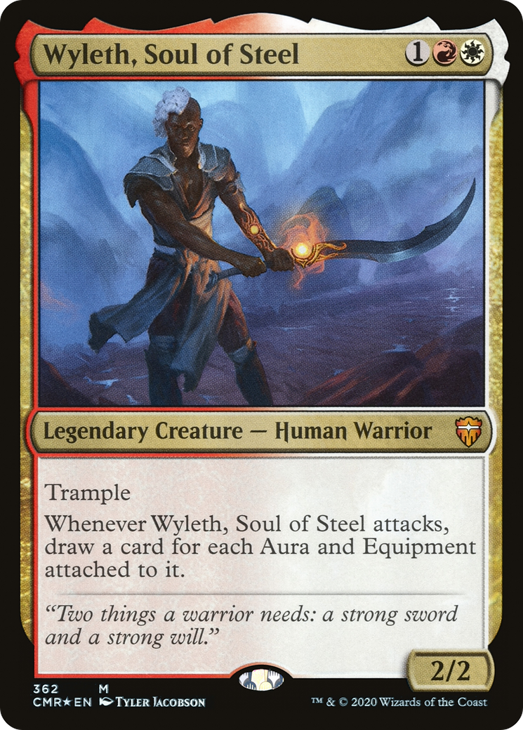 Wyleth, Soul of Steel (CMR-362) - Commander Legends Foil