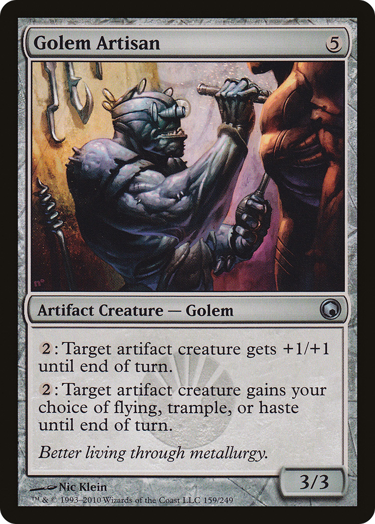 Golem Artisan (SOM-159) - Scars of Mirrodin Foil