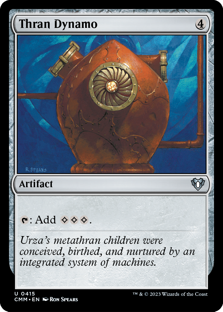 Thran Dynamo (CMM-415) - Commander Masters Foil