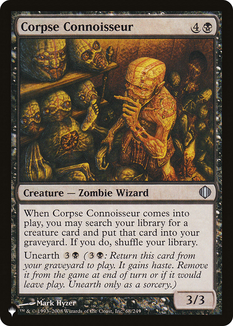Corpse Connoisseur (LIST-68/249) - The List