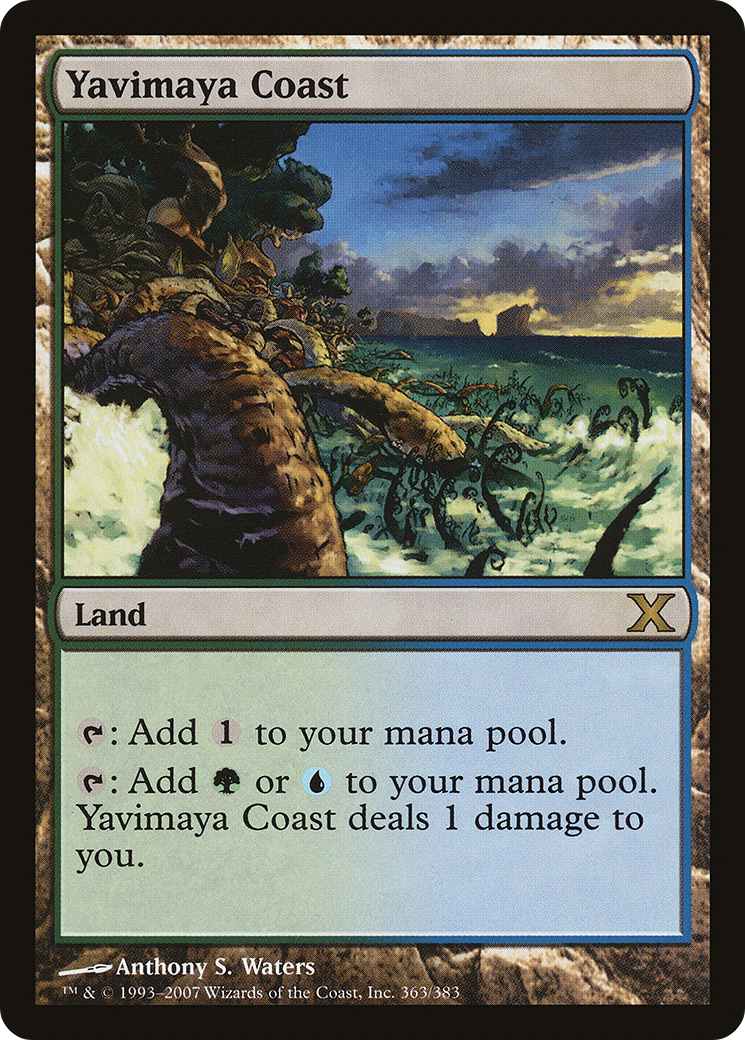 Yavimaya Coast (10E-363) - Tenth Edition
