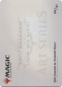 Halo Fountain // Halo Fountain (ASNC-066) - New Capenna Art Series (Borderless) Foil