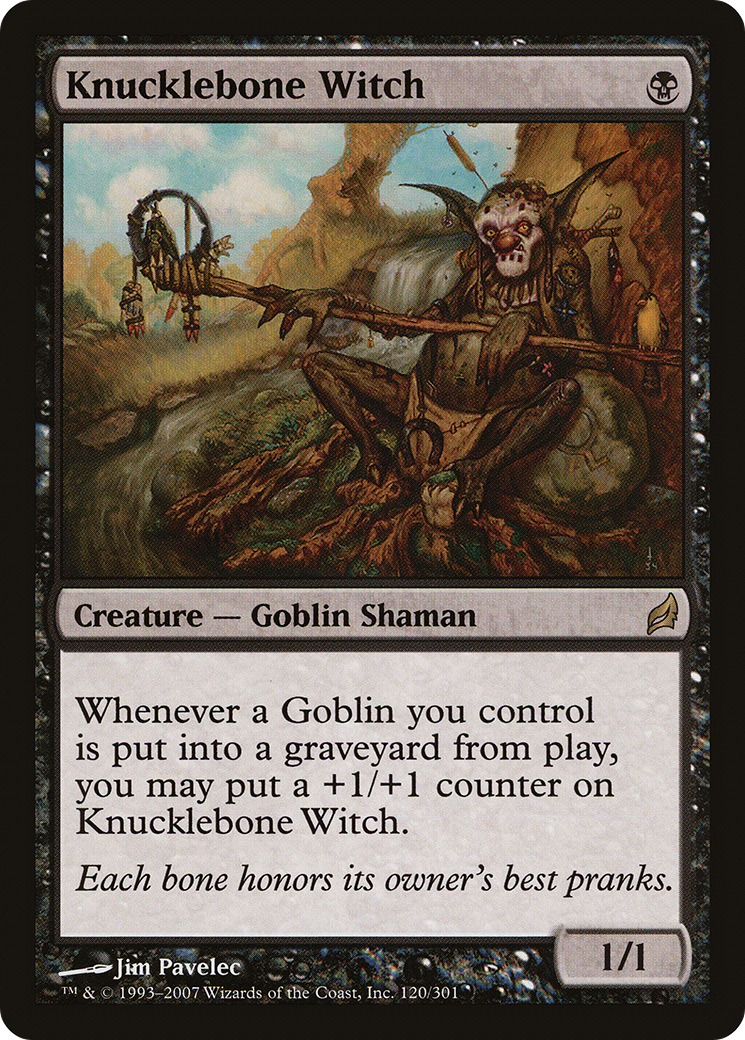 Knucklebone Witch (LRW-120) - Lorwyn