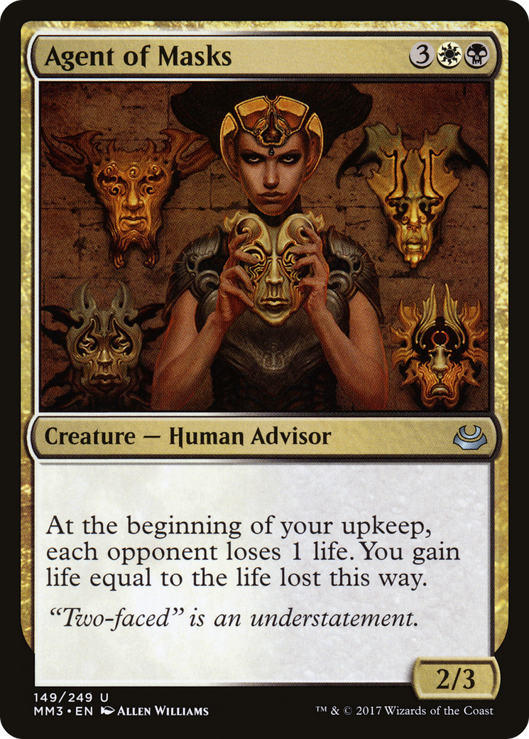 Agent of Masks (MM3-149) - Modern Masters 2017
