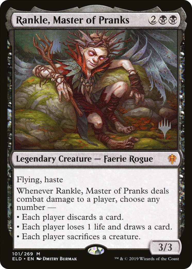 Rankle, Master of Pranks (PPELD-101) - Throne of Eldraine Promos