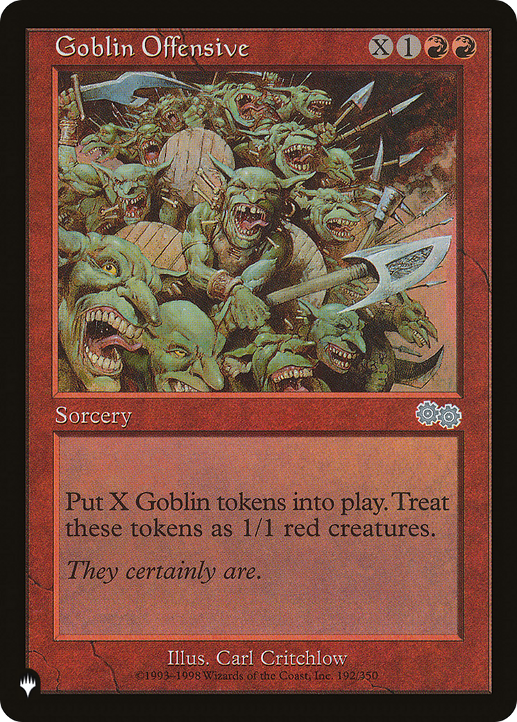 Goblin Offensive (LIST-192/350) - The List
