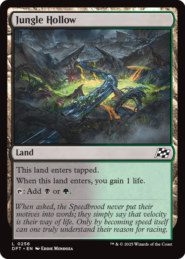 Jungle Hollow (DFT-256) - Aetherdrift Foil