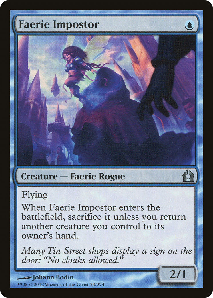 Faerie Impostor (RTR-039) - Return to Ravnica